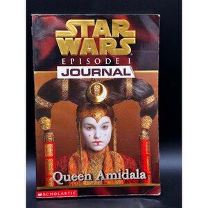 Star‎ Wars Episode I Journal Queen Amidala 1st Edition Vtg 1999 Phantom Menace